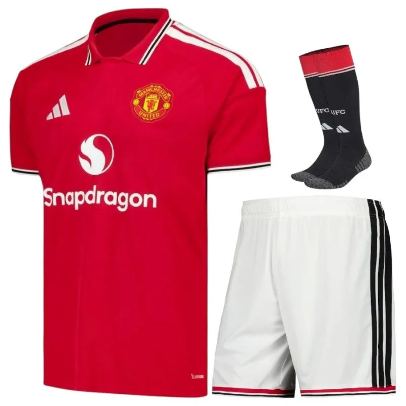 Conjunto Infantil Manchester United Local 2026/27
