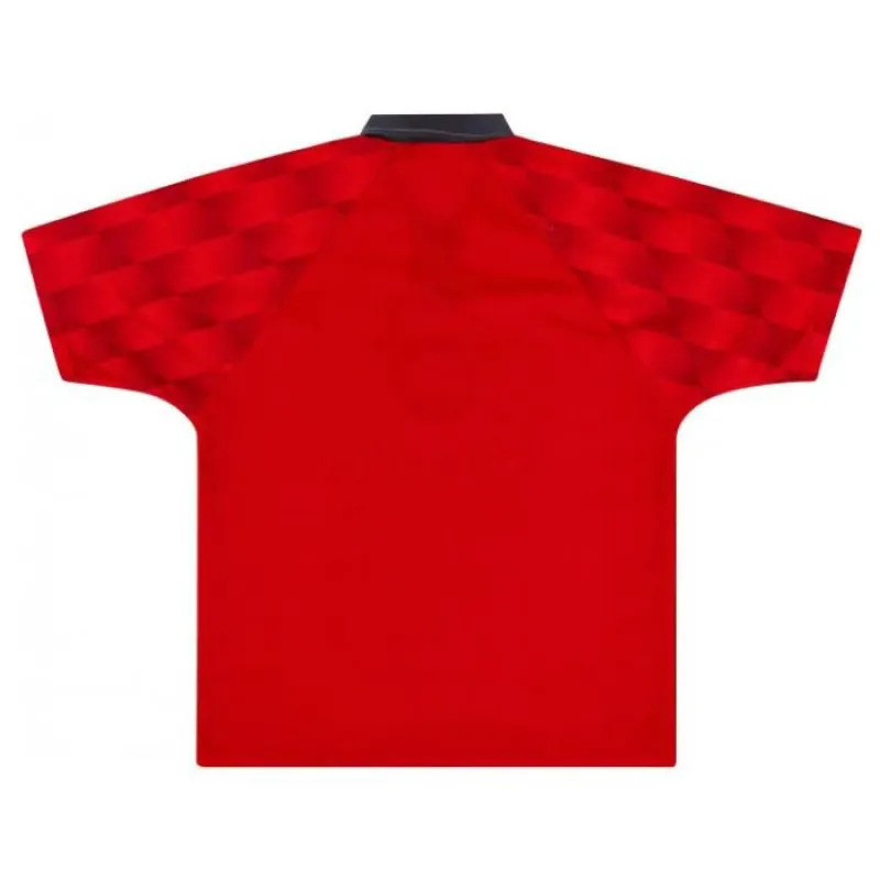 Manchester United 1996 1998 Retro-Heimtrikot - Rot