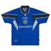 Camiseta Retro Tercera del Manchester United 1996-1998 - Azul
