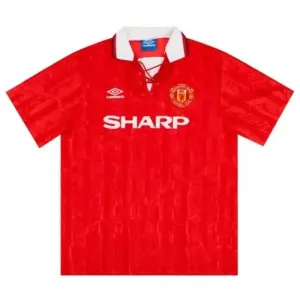 Manchester United 1992 1994 Maglia casalinga retrò - Rossa