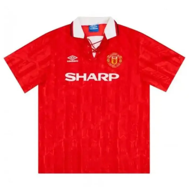 Manchester United 1992 1994 Retro-Heimtrikot - Rot