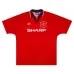 Manchester United CANTONA 1994 1996 Retro Home Jersey - Red
