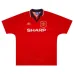Manchester United KEANE 1994 1996 Retro Home Jersey - Red