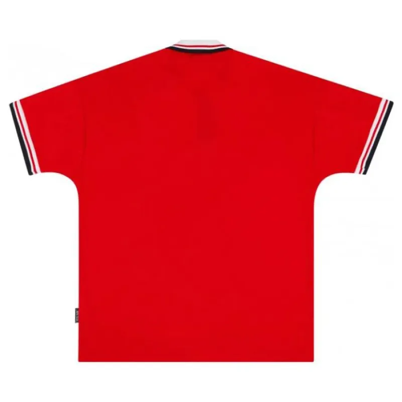 Manchester United 1998 2000 Retro Home Jersey - Red
