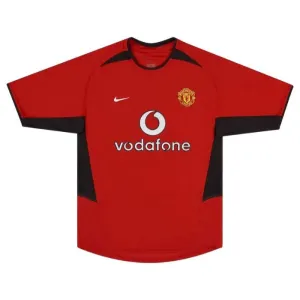 Manchester United 2002 2004 Maglia casalinga retrò - Rossa