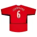 Manchester United FERDINAND 2002 2004 Retro Home Jersey - Red