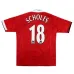Manchester United SCHOLES 2004 2006 Retro Home Jersey - Red