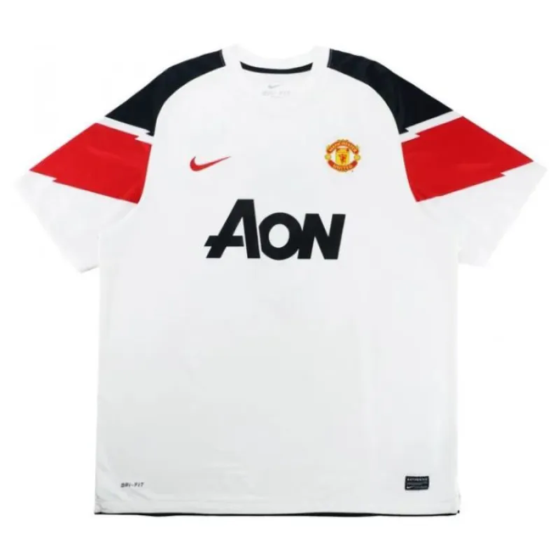 Manchester United ROONEY 2010 2012 Retro Home Jersey - Red