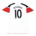 Manchester United ROONEY 2010 2012 Retro Home Jersey - Red
