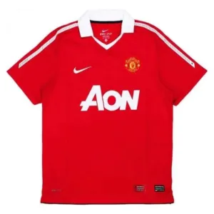 Manchester United 2010/11 Maglia casalinga retrò - Rossa