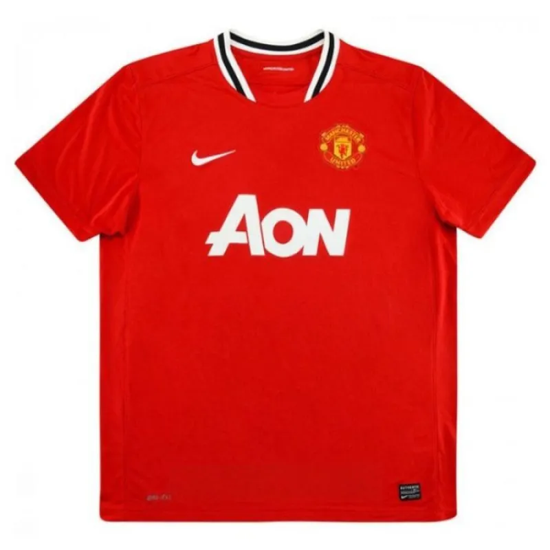Manchester United 2011/12 Maillot domicile rétro - Rouge