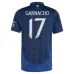 Garnachos Manchester United 2024/25 Auswärtstrikot - Blau