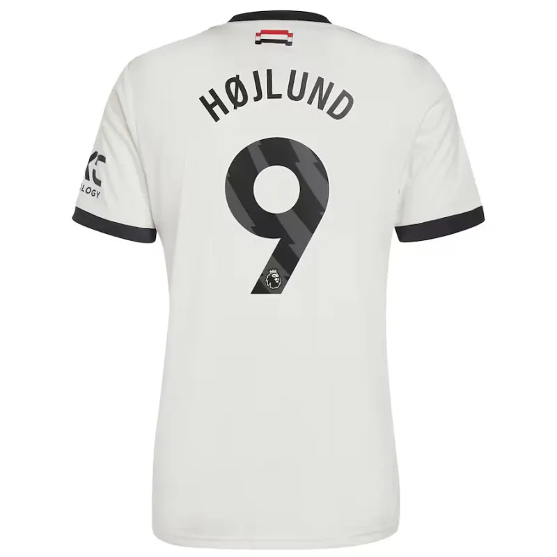 Højlund's Manchester United 2024/25 Third Jersey - White