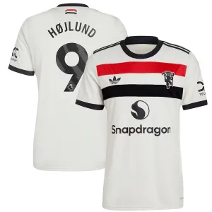 Terza maglia di Manchester United 2024/25 di Højlund - Bianca