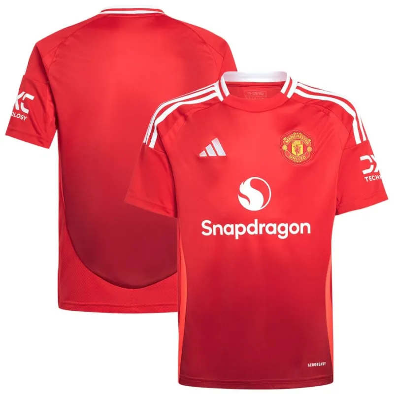Manchester United 2024/25 maglia home bambino
