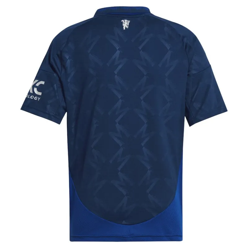Manchester United 2024/25 Kinderauswärtstrikot - Blau