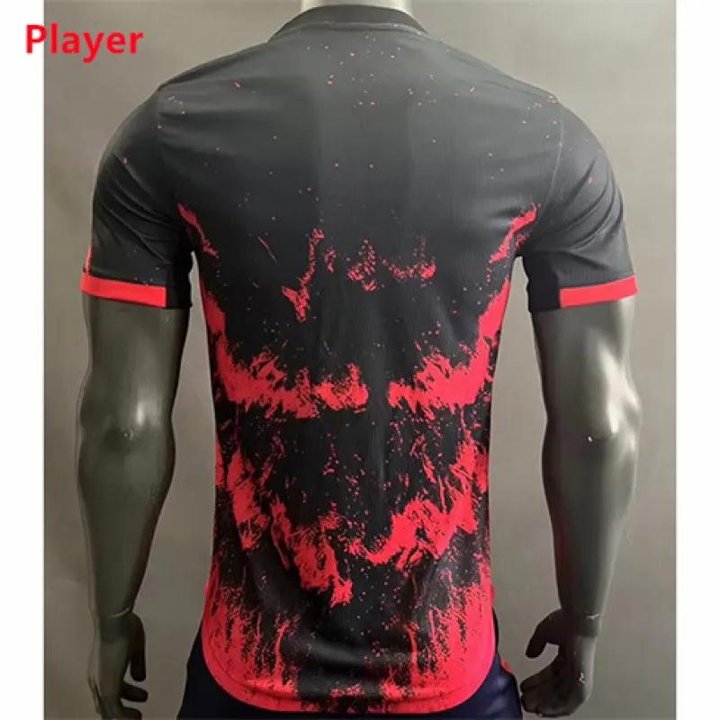 Manchester United 2024/25 Players' Training Jersey - Black/Red