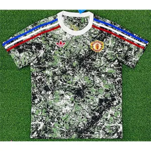 Manchester United 2024/25 Signed Jersey Collaboration Edition - Green/Grey