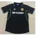 Manchester United 1998 Retro - Auswärts - Trikot - Schwarz