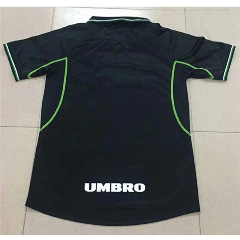 Manchester United 1998 Retro - Auswärts - Trikot - Schwarz