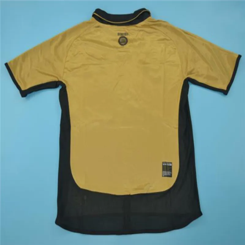 Manchester United 2001/02 Retro - Drittes Trikot - Gold