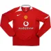 Manchester United 2005/06 Home Long Sleeve Retro Jersey - Red