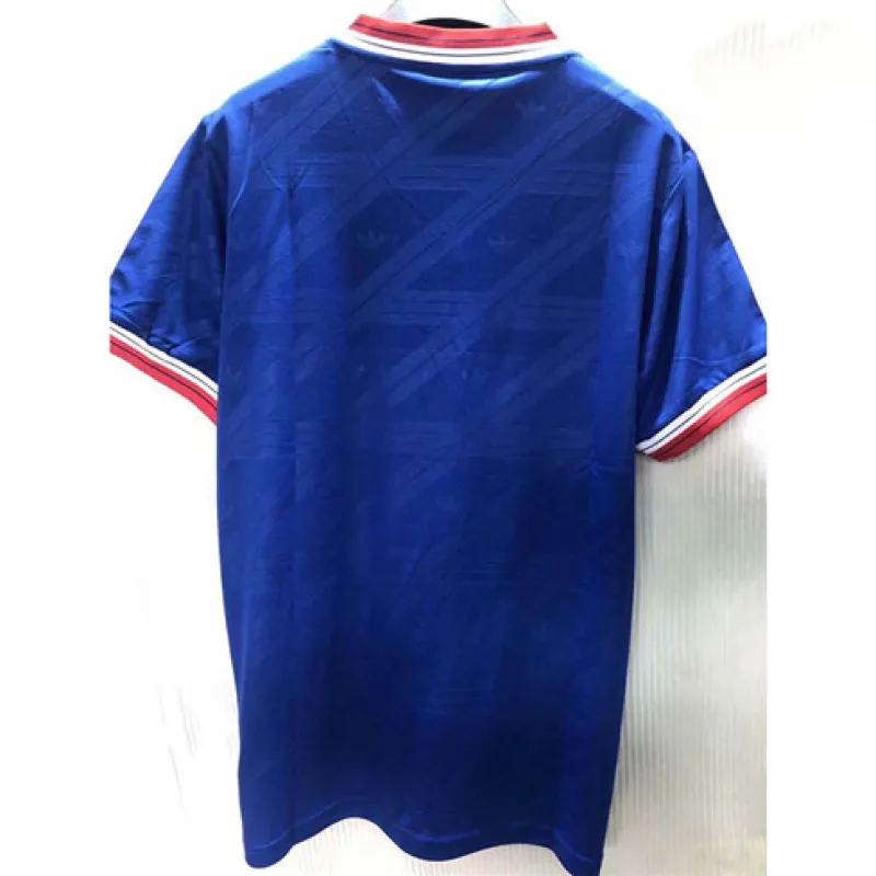 Manchester United 1986 Blue Retro Third Jersey