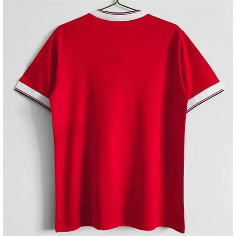 Manchester United 1983 Home Retro Jersey - Red
