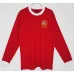 Manchester United 1963 Heim - Rot Retro - Langärmel - Trikot