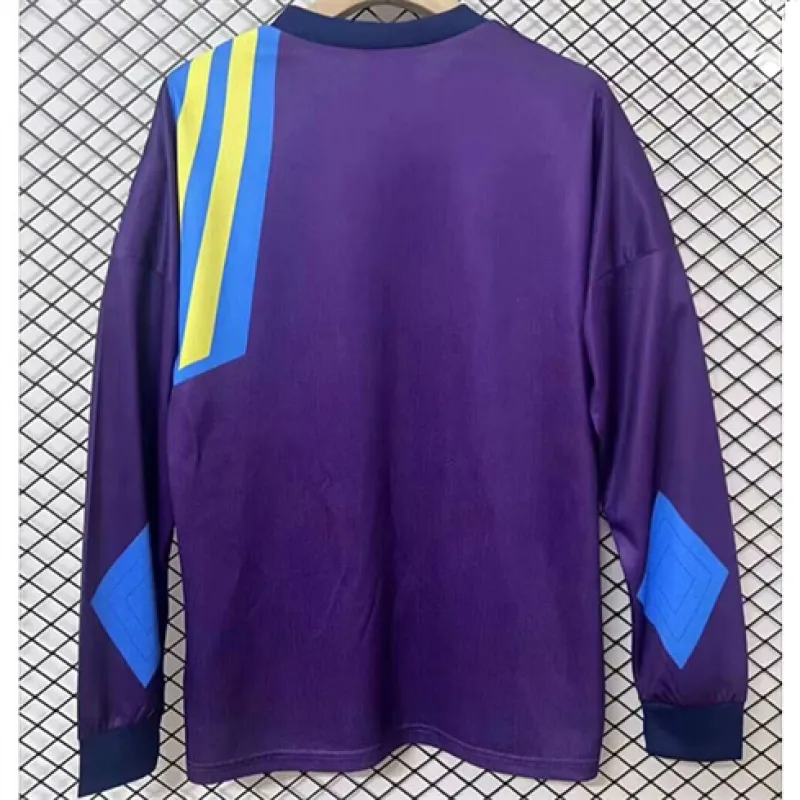 Manchester United Goalkeeper's Long-Sleeve Retro Jersey 1992/93 - Purple