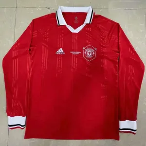 Maglia retro per bambini di Manchester United 1999/00 - Rossa
