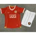 Maglia retro per bambini di Manchester United 2005/06 in casa - Rossa