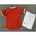 Maglia retro per bambini di Manchester United 2005/06 in casa - Rossa