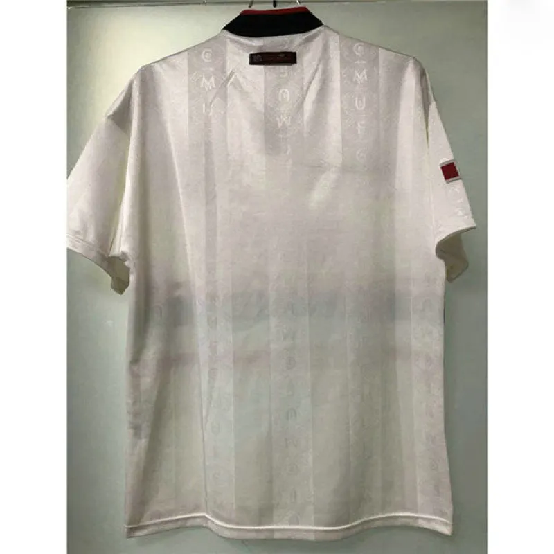 Camiseta retro de fuera de Manchester United 1988/89 - Blanca