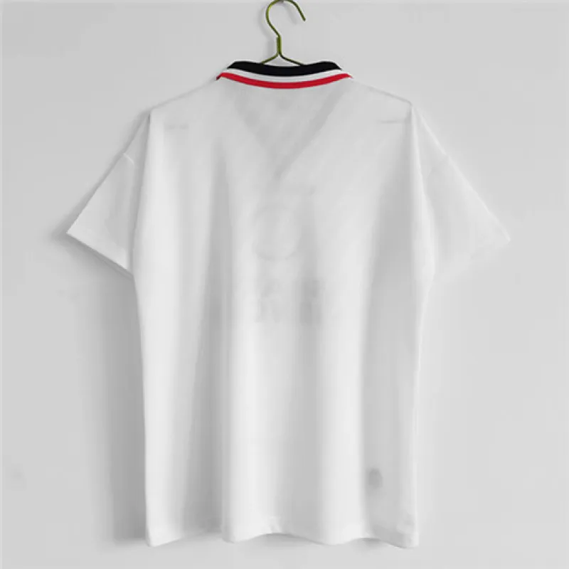 Manchester United Retro Jersey 1996/97 Away - White