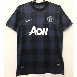 Maglia retro di trasferta di Manchester United 2013/14 - Azzurra