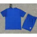 Manchester United Kids' Retro Jersey 2008/09 Away - Blue