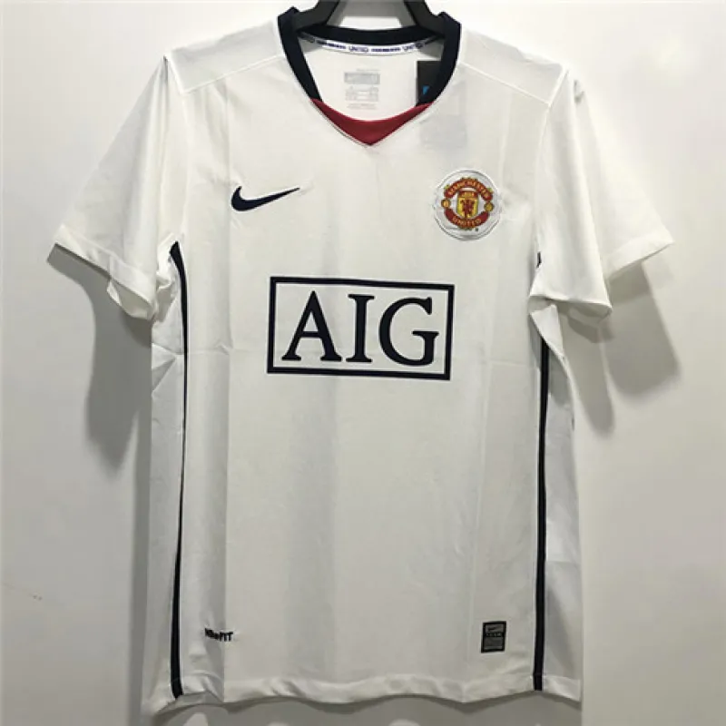 Manchester United Retro Jersey 2009 Away - White