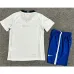 Maillot rétro pour enfants de Manchester United 2008/09 Extérieur - Blanc
