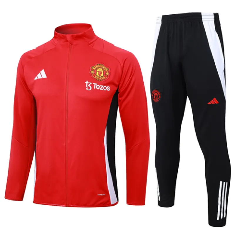 Chaqueta de deporte de Manchester United 2024/25 Rojo​