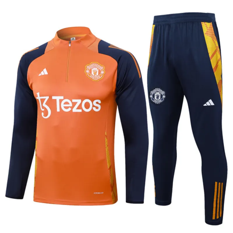 Tuta sportiva di Manchester United 2024/25 Arancione