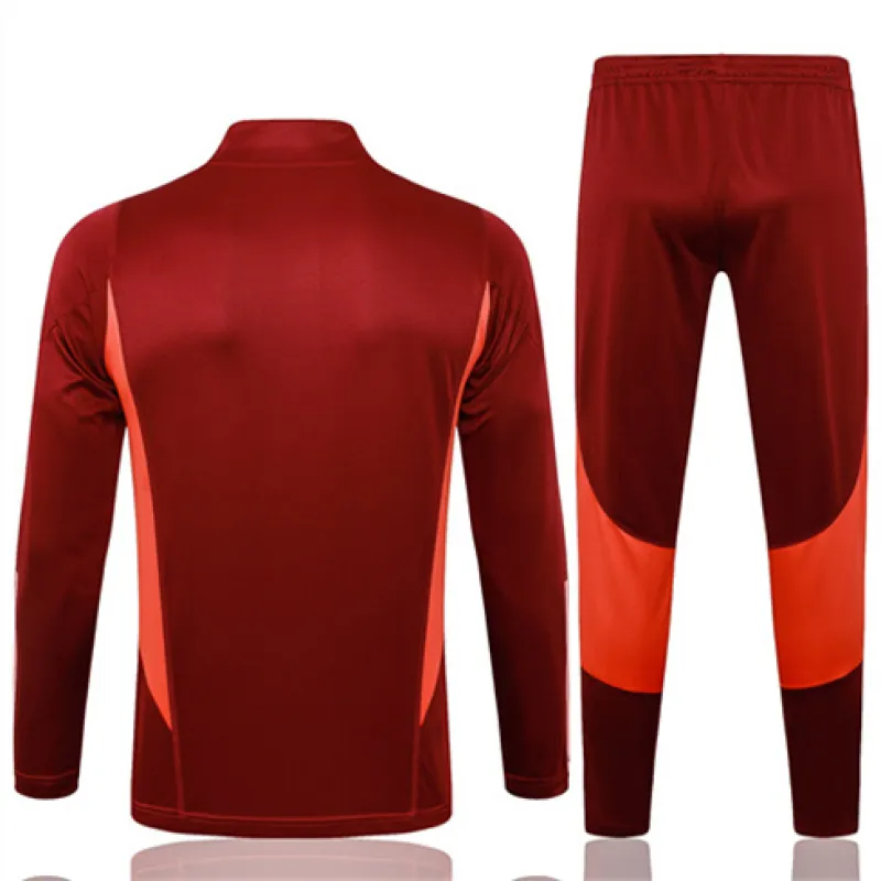 Manchester United Sports Suit 2024/25 Wine Red
