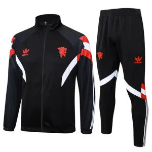 Vestito sportivo per bambini di Manchester United 2024/25 Nero