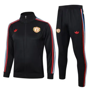 Vestito sportivo per bambini di Manchester United 2024/25 Nero
