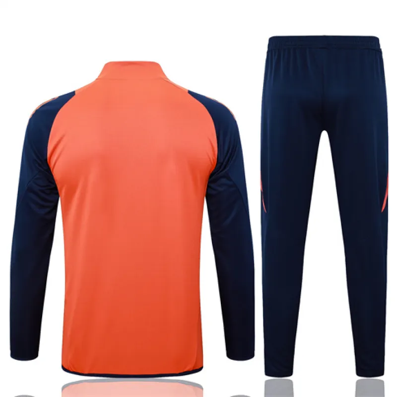 Chaqueta de deporte para niños de Manchester United 2024/25 Anaranjado