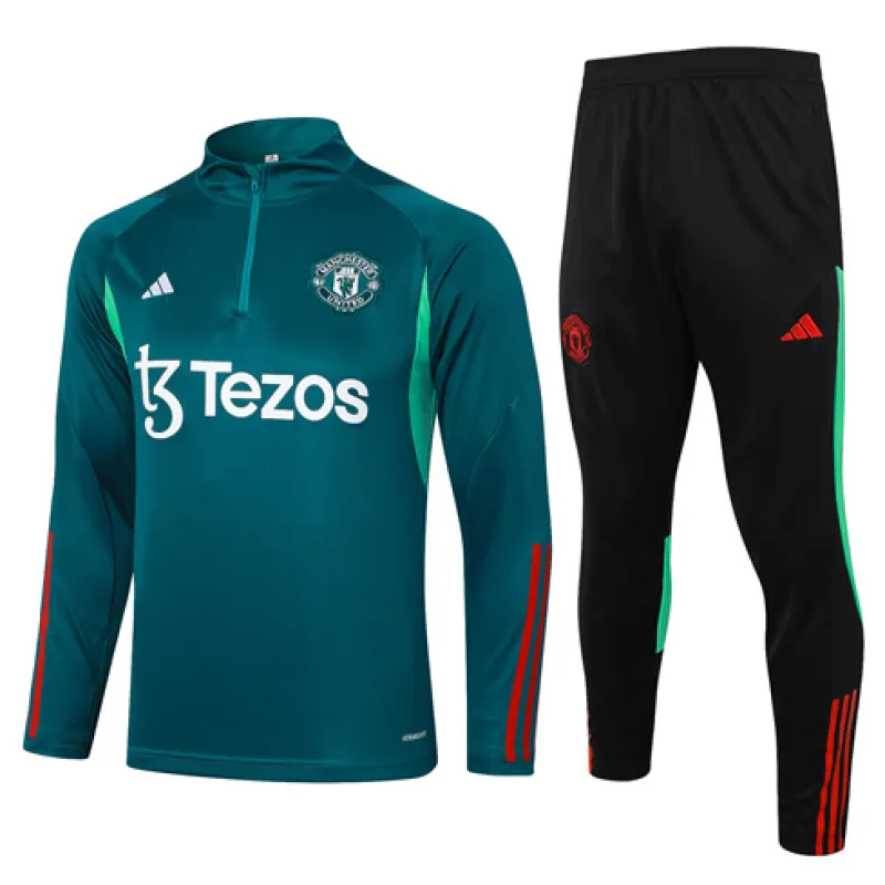 Manchester United Kids' Sports Suit 2024/25 Green