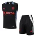 Set di shorts e gilet di Manchester United 2024/25 Nero