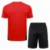 Maglia di allenamento + Shorts di Manchester United 2024/25 Rosso