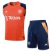 Set di shorts e gilet di Manchester United 2024/25 Arancione