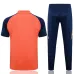 Maglia Polo di allenamento + Pantaloni di Manchester United 2024/25 Arancione